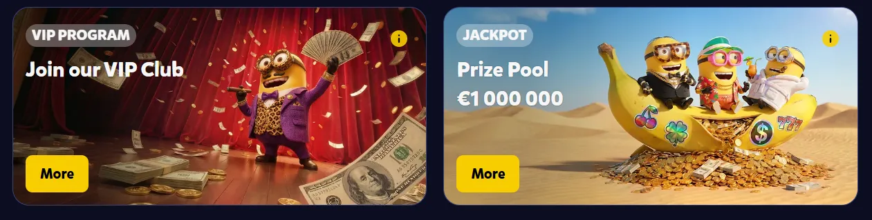 Bananzia Casino bonus